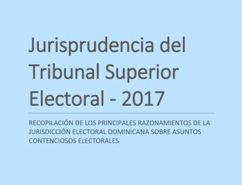 Jurisprudencia del Tribunal Superior Electoral 2017